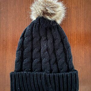 Steve Madden Faux Fur Beanie